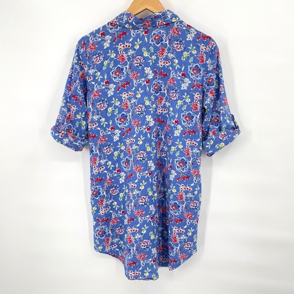 Ralph‎ Lauren Intimates Sleepwear Women's Sm Floral Print Button Down Nightgown - Picture 2 of 7